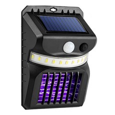 DJD 太陽能充電式感應燈兼用驅蚊器 W879, 1個, 混色