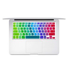 애니클리어 맥북 에어15 M3 컬러 키스킨, 레인보우, 1개