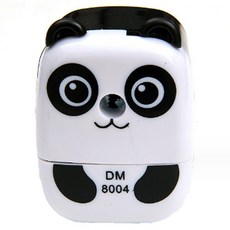 Alpha Commers手動多功能迷你削筆器, 熊貓, 1個