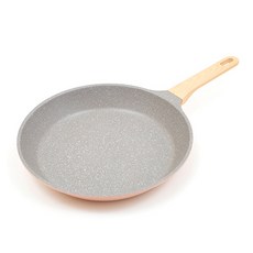 chefria 電磁爐 IH 野餐 大理石紋 輕量 平底鍋 粉紅色, 1個, 28cm
