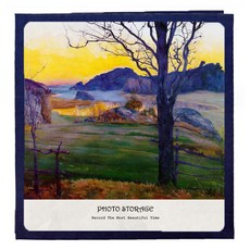 Allode 威廉柯林斯風景藝術相簿, 白色 07 深色晚霞, 30張