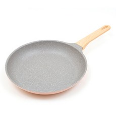 chefria 電磁爐適用Picnic大理石輕量平底鍋 粉紅色, 1個, 26cm