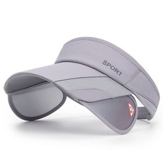 Jjae Jjae Market 戶外運動遮陽帽 JNE-1, 灰色, 1個