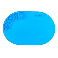 Allode 水滴矽膠繪畫墊 03 天空藍 40 x 60 cm, 1個