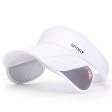 Jjae Jjae Market 戶外運動遮陽帽 JNE-1, 白色, 1個