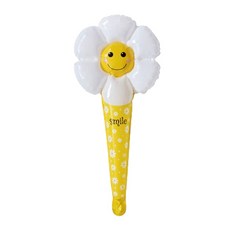 Maket Gamseong 雛菊氣球棒, 白色, 20個