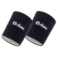 Asana 訓練運動加壓護腕帶, 黑色 + 魅影粉, 1套