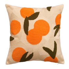 이그나스 북유럽 노랑 자수 쿠션