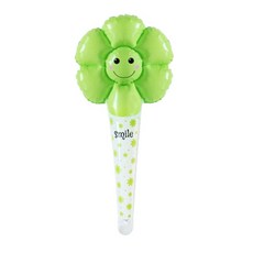 Maket Gamseong 雛菊氣球棒, 綠色, 20個