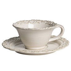 古董巴洛克咖啡杯組 225ml, 單一顏色, 1套