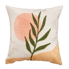 Ignas 北歐黃色刺繡抱枕