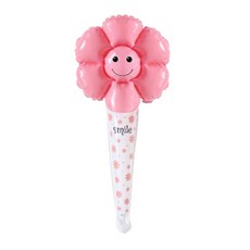 Maket Gamseong 雛菊氣球棒, 粉紅色, 20個