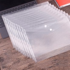 Pianist 文件收納袋, 半透明, 10個