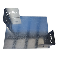 Riverfox 機車送貨箱磁力底+醫生 2p 套裝, 黑色+銀色