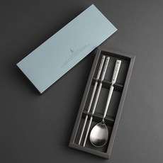 無病多福 我愛你 祝福你 聖言湯匙筷子組, 1個, 湯匙 + 筷子, 混合顏色