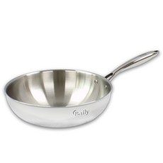 HANIL STAINLESS STEEL IH爐適用Baily系列5層不鏽鋼炒鍋, 26cm, 1個