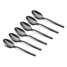 EASTMARK 餐具 摩卡匙, 復古黑, 6個