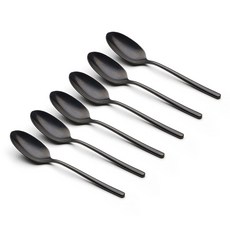 EASTMARK 餐具茶匙, 復古黑, 6個