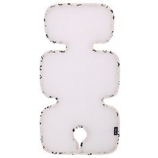 to tots 3D嬰兒車涼墊, 熊貓寶 象牙白, 1個