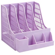Khohimo 折疊式文件架, 紫色, 4層