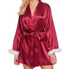 UNHEVE 手腕亮點浴袍 XXL, 1個, 01 紅色