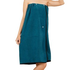 언헤브 심플 샤워가운 ONE SIZE, 03 블루, 1개