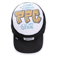 피플캡 084 쿨 그래피티 옐로우 PPC 오버사이즈 볼캡
