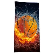 Healthy Dot 假期海灘巾 300g, 1個, 籃球