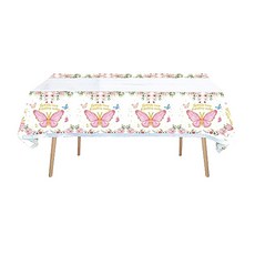 Market Pio派對蝴蝶一次性餐桌布 款式4, 1個, 5入