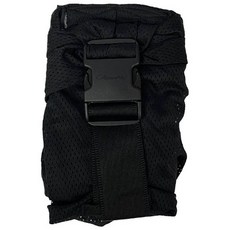 Cherinette 口袋式網眼嬰兒側坐腰凳背帶, BLACK