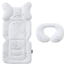 Manito Duralon 涼感涼墊 + 頸枕, 1套, 02 邦尼