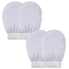 지앤와이 저자극 비스코스 때밀이 장갑, 화이트, 2개입, 2개