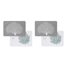 珊瑚礁餐墊, 混色, 4個, 41 x 28 cm