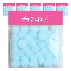유니아트 1000 퐁퐁 20mm, 하늘, 6개