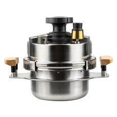 Bapdoduk Flying Cook IH壓力鍋 2人用, 銀, 1.4L, 1組