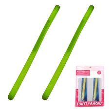 PARTYSHOW 演唱會螢光棒大號35cm, 黃色, 2個