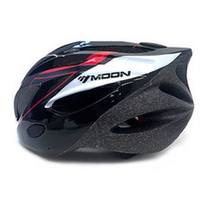 MOON 自行車直排輪滑板車Durochi安全帽 MB11, 黑紅