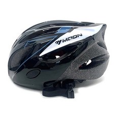 MOON 自行車 直排輪 滑板車 Duroci 安全帽 MB11, 黑藍色