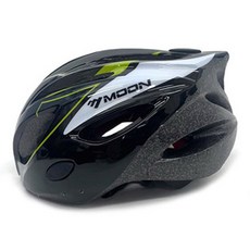 MOON 自行車 直排輪 滑板車 Duroci 安全帽 MB11, 黑綠色