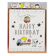 Hallmark Snoopy史努比立體生日賀卡, 817770, 1個