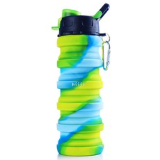 Hiji 矽膠可折疊隨行杯, 莫希托萊姆, 1個, 500ml