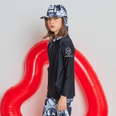 ICE SAND 男童防曬衣護頸遮陽帽套裝 BR-533109