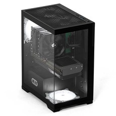 RIT 2024 미들타워 7516S 라이젠5 라이젠 7000 시리즈 지포스 GTX 1660 SUPER, 블랙, 16GB, 1TB, Free DOS, RT-MTP00005
