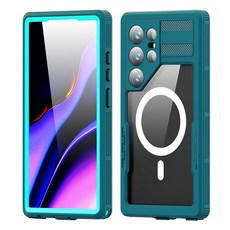 FLOW 智慧型手機戲水手機殼 Galaxy S24 ULTRA, 藍色, 1個