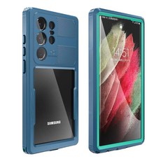 FLOW智慧型手機玩水保護殼 Galaxy S23 ULTRA, 藍色, 1個