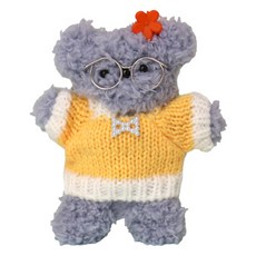 Bfancy 泡泡砧娃娃製作材料 DIY 套裝 02 灰色, 男女通用