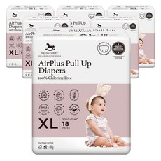 Applecrumby 褲型尿布男女通用 XXL 16kg~, 特大號 (XL), 108張