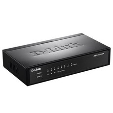 D-Link 友訊科技 乙太網路8埠PoE交換器, DES-1008P