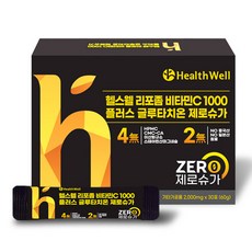 HealthWell 脂質體維他命C 1000 Plus穀胱甘肽沖泡粉 30條入, 1個, 60g