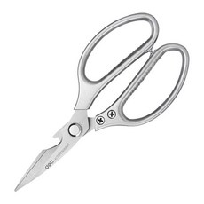 deLi 得力 雙手可用不鏽鋼合金輪廚房剪刀 中型 210mm TJ25, 單一顏色, 1個